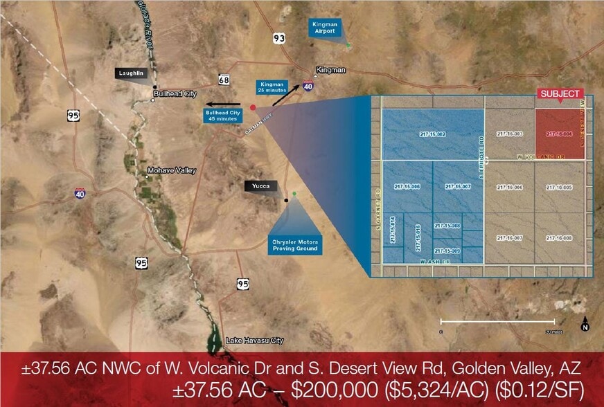 W. Volcanic, Golden Valley, AZ for sale - Building Photo - Image 2 of 4