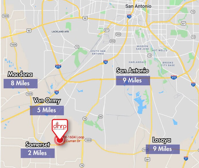 6042 S Loop 1604 W, Von Ormy, TX à vendre - Photo principale - Image 2 de 3