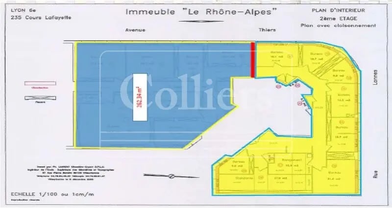 Flex dans Lyon à louer - Plan d’étage - Image 2 de 2