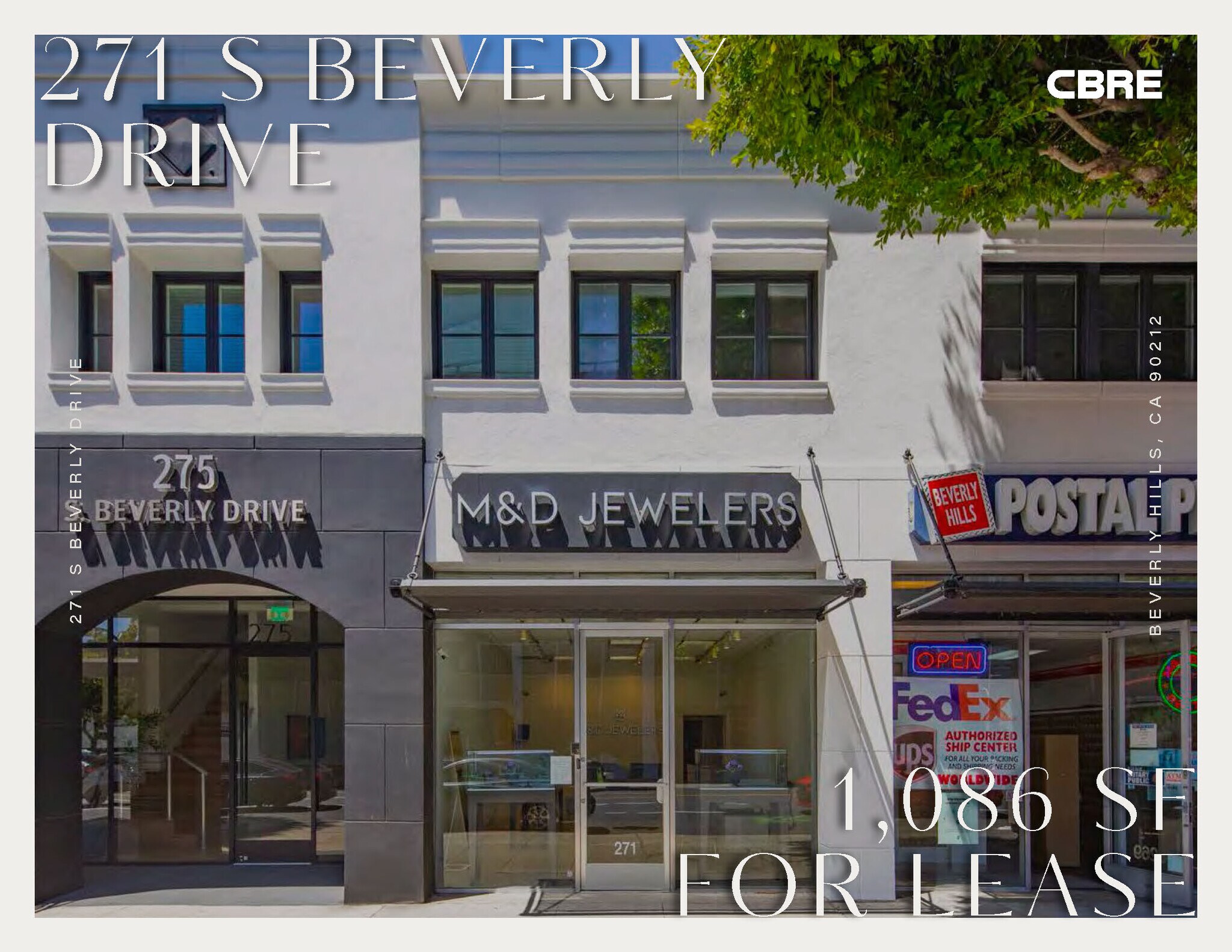 269-281 S Beverly Dr, Beverly Hills, CA for lease Building Photo- Image 1 of 20