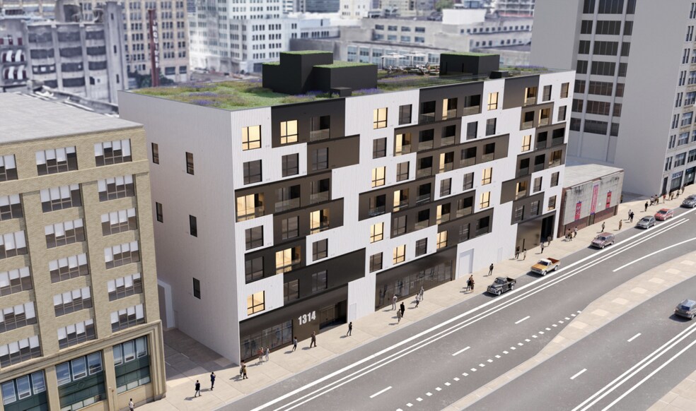 1314 Spring Garden St, Philadelphia, PA à louer - Photo du bâtiment - Image 2 de 2