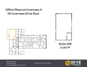 10 Inverness Dr E, Englewood, CO for lease Floor Plan- Image 1 of 2