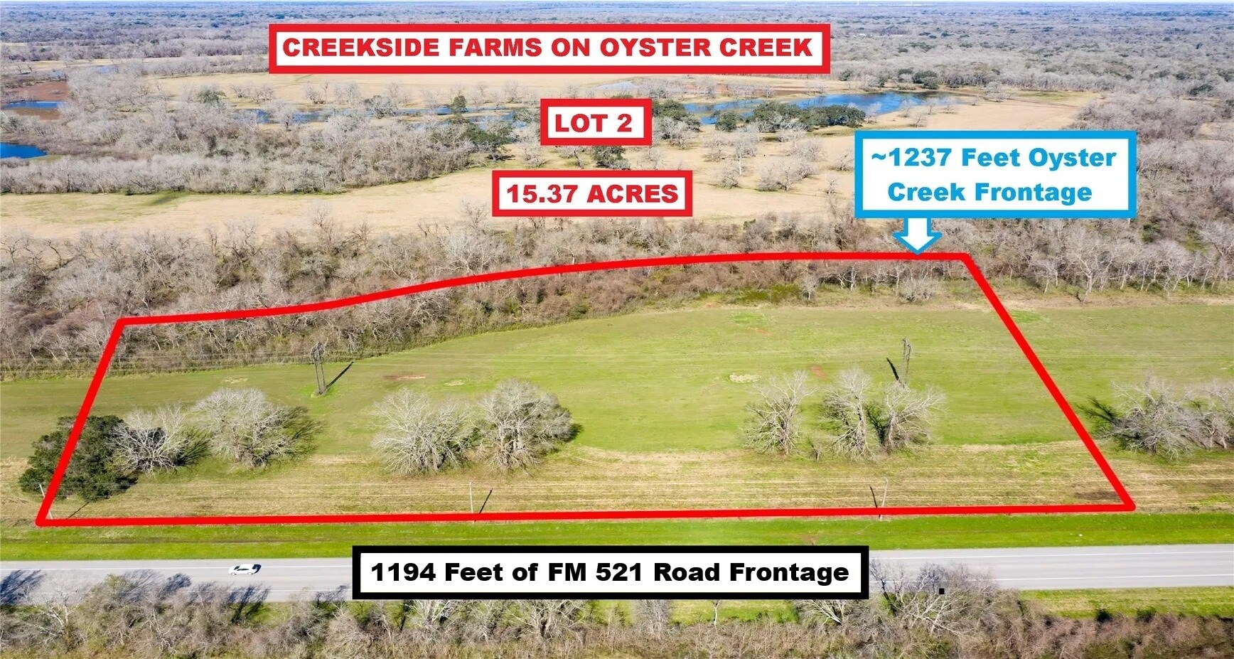 Lot 2 FM 521, Angleton, TX à vendre Aérien- Image 1 de 26