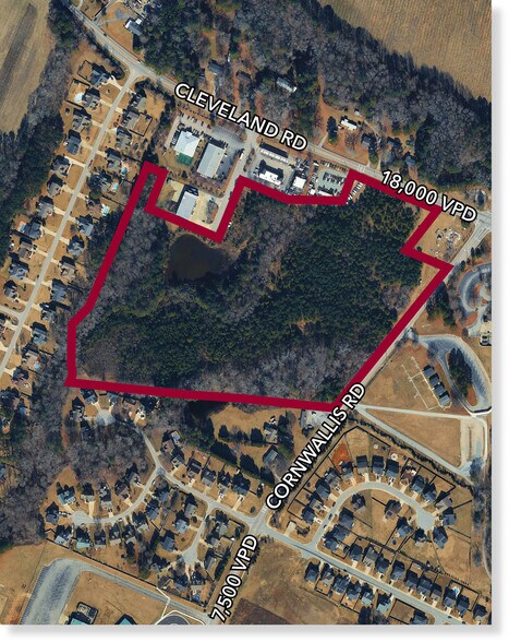 2709 Cornwallis Rd, Garner, NC à vendre - Photo du bâtiment - Image 2 de 11