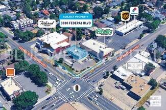 Plus de détails pour 3810 Federal Blvd, Denver, CO - Commerce de détail à louer