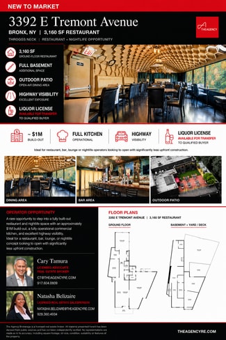 Plus de détails pour 3392 E Tremont Ave, Bronx, NY - Commerce de détail à louer