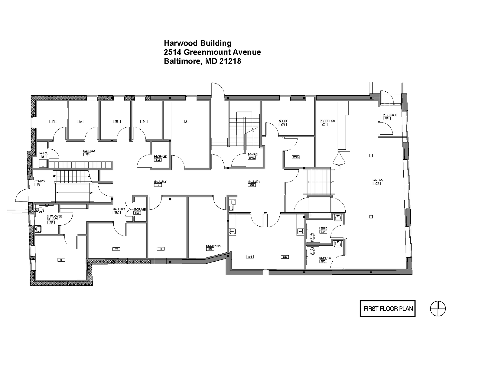 2514 Greenmount ave, Baltimore, MD for sale Floor Plan- Image 1 of 3