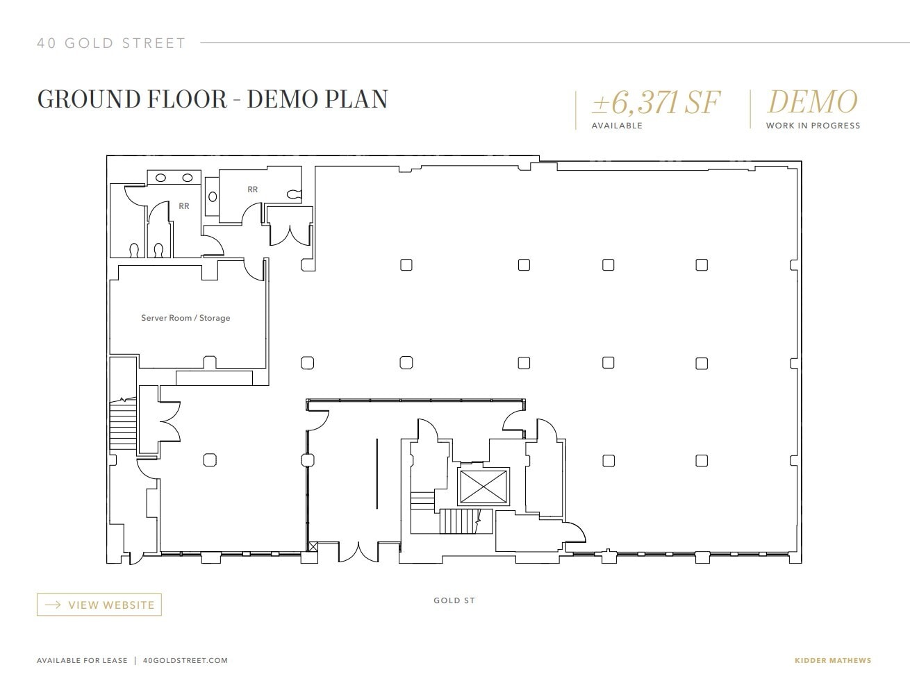 40 Gold St, San Francisco, CA à louer Plan d’étage- Image 1 de 1