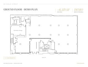 40 Gold St, San Francisco, CA à louer Plan d’étage- Image 1 de 1