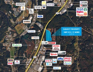Plus de détails pour Brookview Blvd & Hwy 515, Ellijay, GA - Terrain à vendre