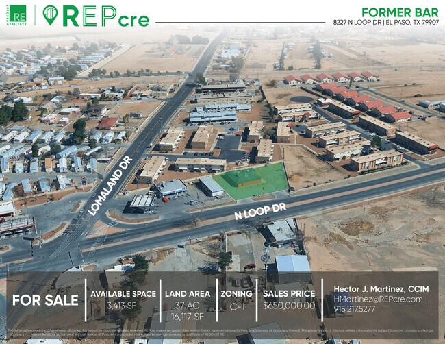 More details for 8227 N Loop Dr, El Paso, TX - Retail for Sale