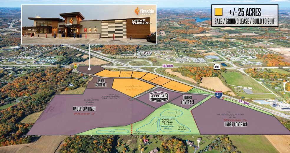 SWQ I-41 & State Road 60, Slinger, WI for sale - Building Photo - Image 2 of 4
