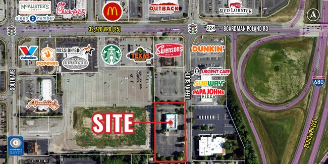 Plus de détails pour 7000 Tiffany S, Youngstown, OH - Commerce de détail à louer