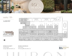 40 E Huron St, Chicago, IL for lease Floor Plan- Image 2 of 6