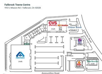 Plus de détails pour 1081-1139 S Mission Rd, Fallbrook, CA - Bureau, Commerce de détail à louer