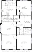 108 W 38th St, Austin, TX for lease Floor Plan- Image 1 of 1
