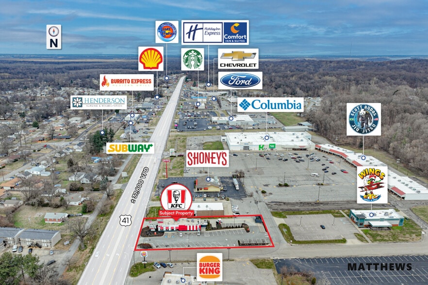 2236 US Highway 41 N, Henderson, KY à vendre - Photo du bâtiment - Image 2 de 2