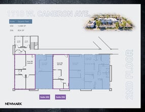 1710 W Cameron Ave, West Covina, CA for lease Floor Plan- Image 1 of 2