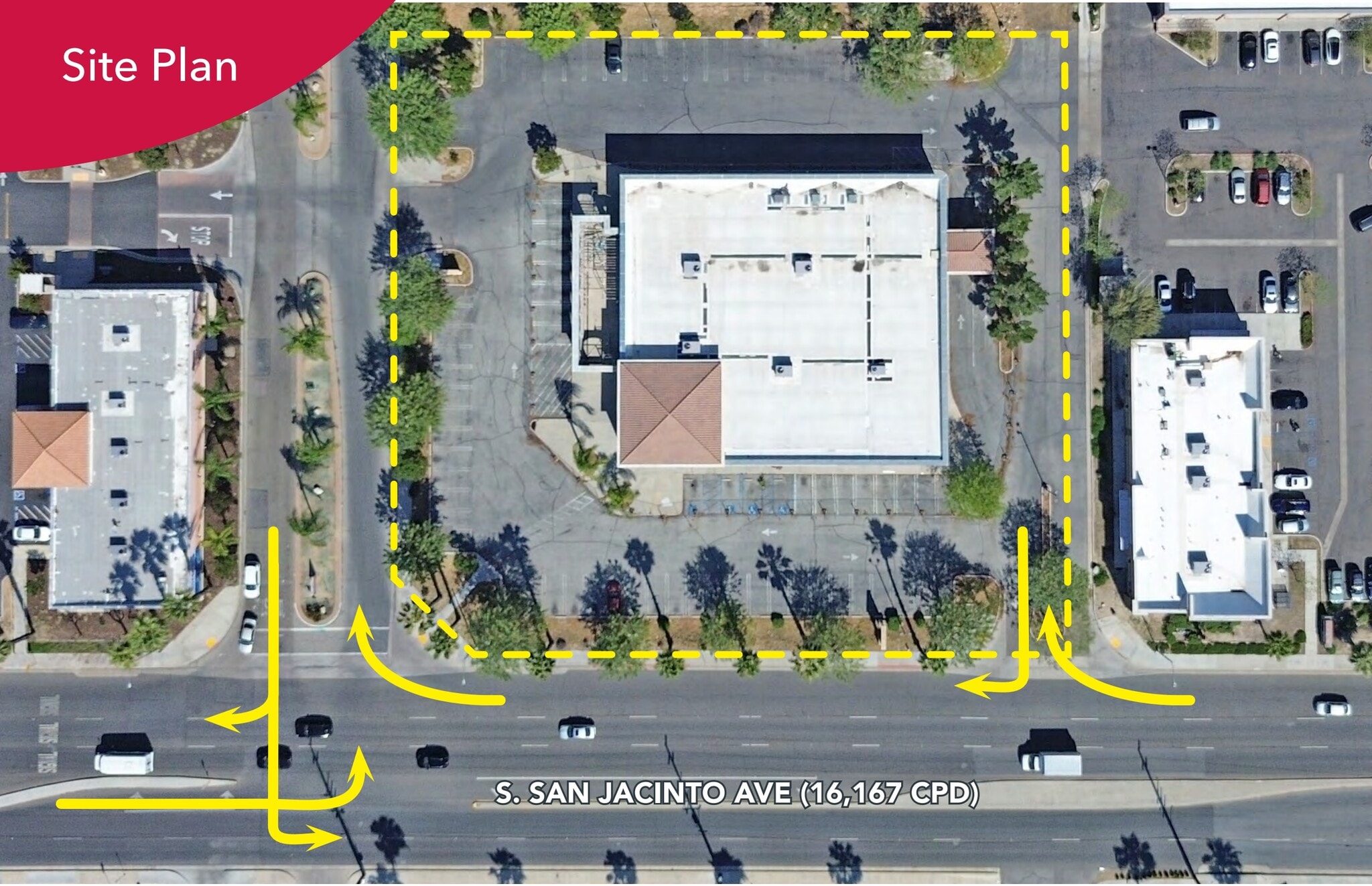 1605 S San Jacinto Ave, San Jacinto, CA à louer Plan de site- Image 1 de 1
