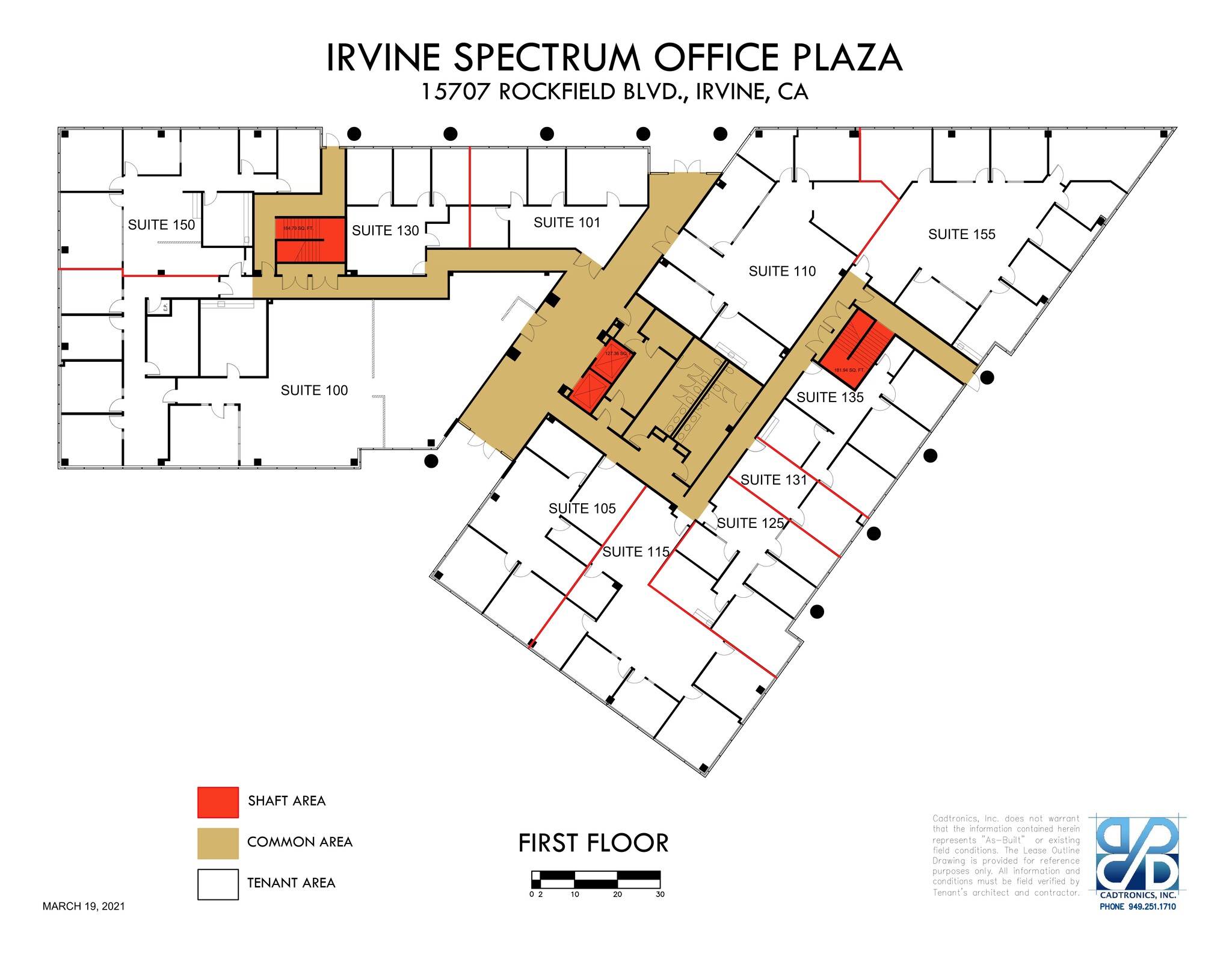 15707 Rockfield Blvd, Irvine, CA for lease Site Plan- Image 1 of 2