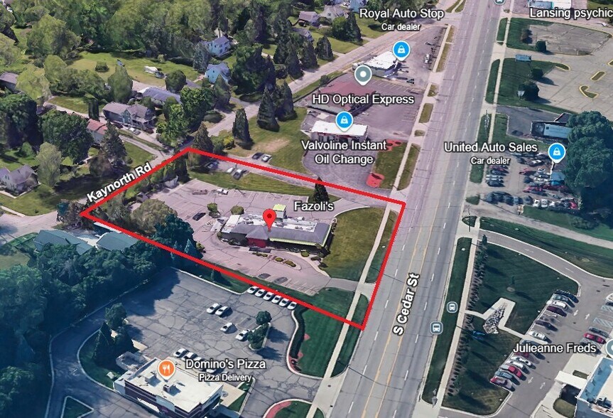 5705 S Cedar St, Lansing, MI à vendre - Photo du bâtiment - Image 2 de 4