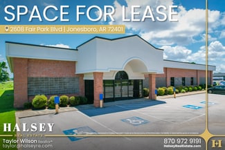 Plus de détails pour 2608 Fair Park Blvd, Jonesboro, AR - Bureau à louer