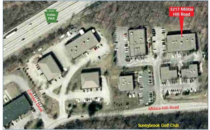 5217 Militia Hill Rd, Plymouth Meeting, PA for sale - Aerial - Image 3 of 3