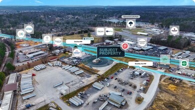 1644 Brantley ave, Cullman, AL - AERIAL map view