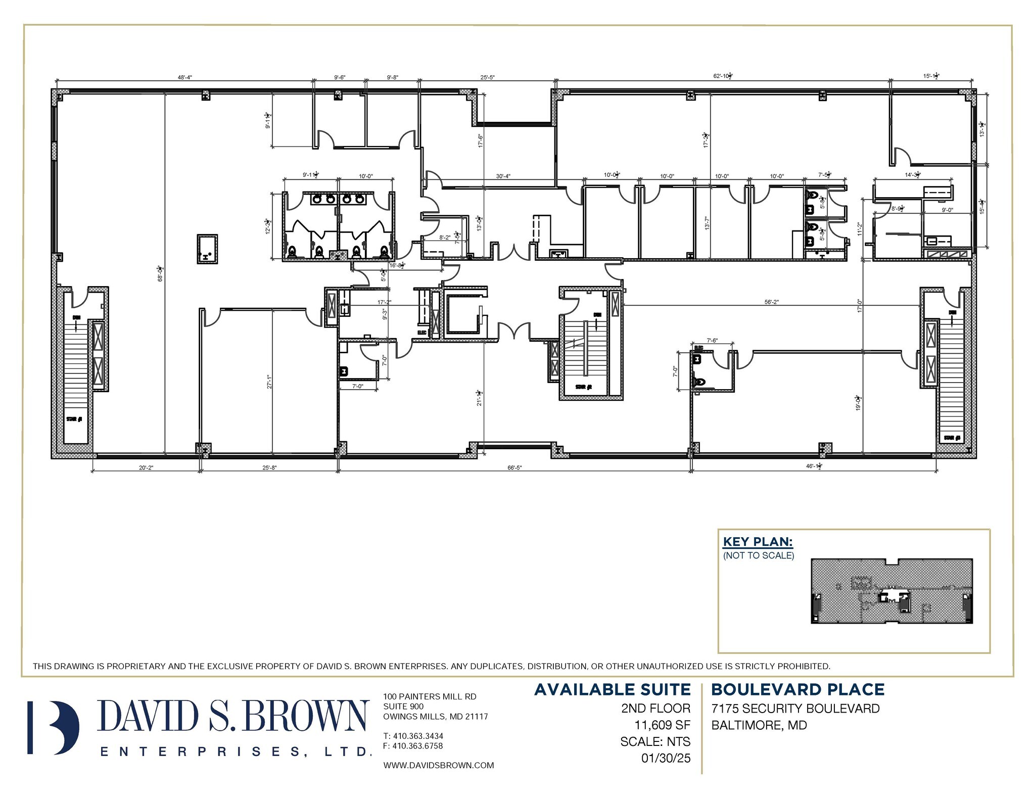 7175 Security Blvd, Windsor Mill, MD for lease Floor Plan- Image 1 of 1