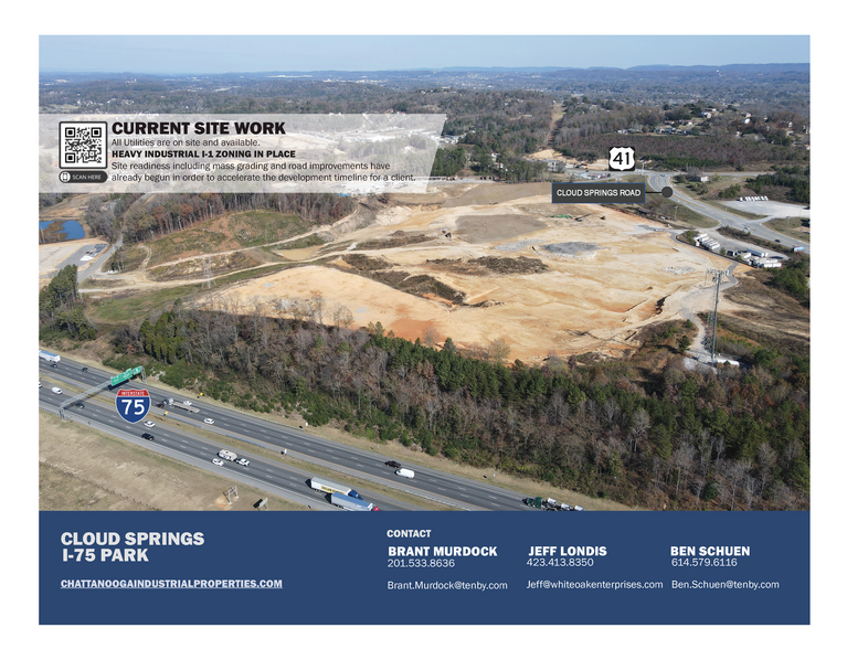 I-75 & Cloud Springs Rd, Ringgold, GA for sale - Building Photo - Image 2 of 2