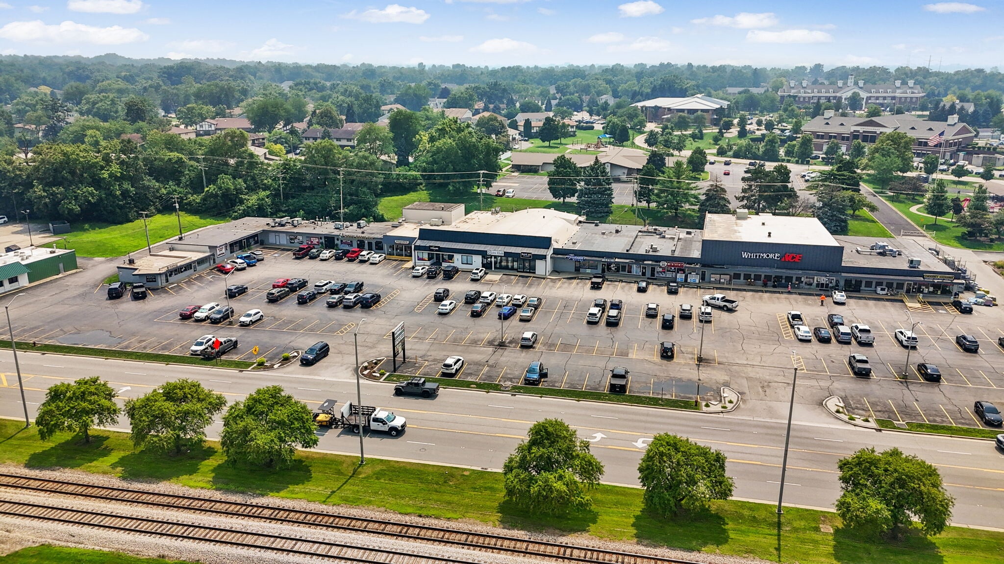 340-358 W Maple St, New Lenox, IL for sale Aerial- Image 1 of 15