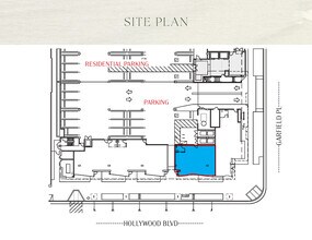 5555-5557 Hollywood Blvd, Los Angeles, CA for lease Floor Plan- Image 2 of 9