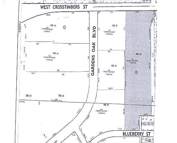 401-421 W Crosstimbers St, Houston, TX for lease - Plat Map - Image 2 of 4