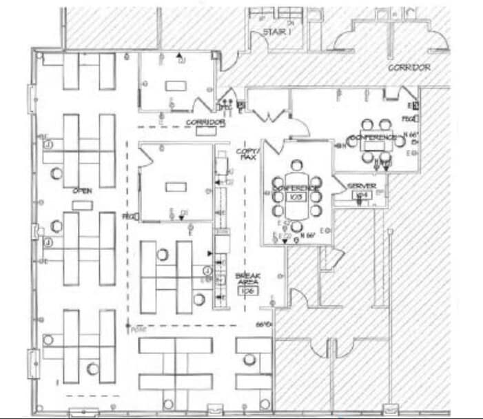 1615 West Chester Pike, West Chester, PA for lease Floor Plan- Image 1 of 1