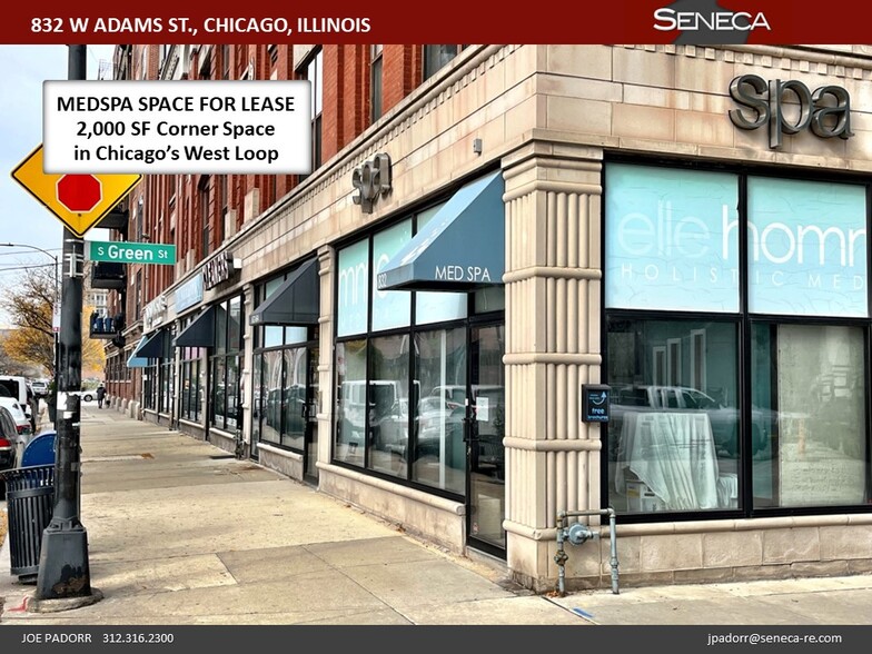 832-842 W Adams St, Chicago, IL for lease - Building Photo - Image 3 of 7