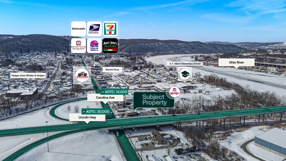 649 Carolina Ave, Chester, WV à vendre - Photo du bâtiment - Image 2 de 3