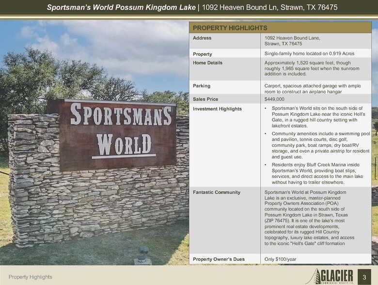 1092 Heaven Bound Ln, Strawn, TX for sale - Building Photo - Image 3 of 10