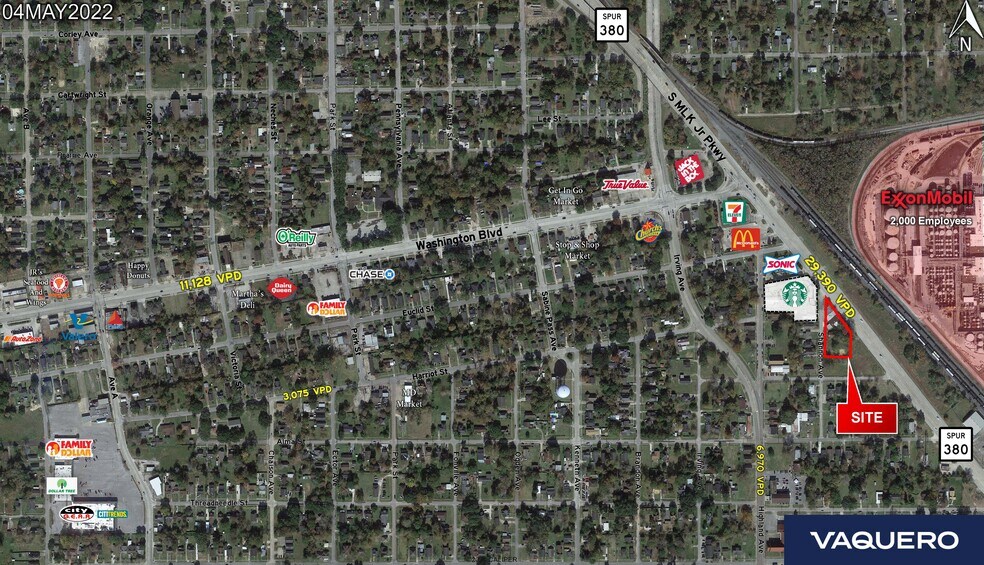 00 S Martin Luther King Pky, Beaumont, TX à vendre - Photo du bâtiment - Image 2 de 3