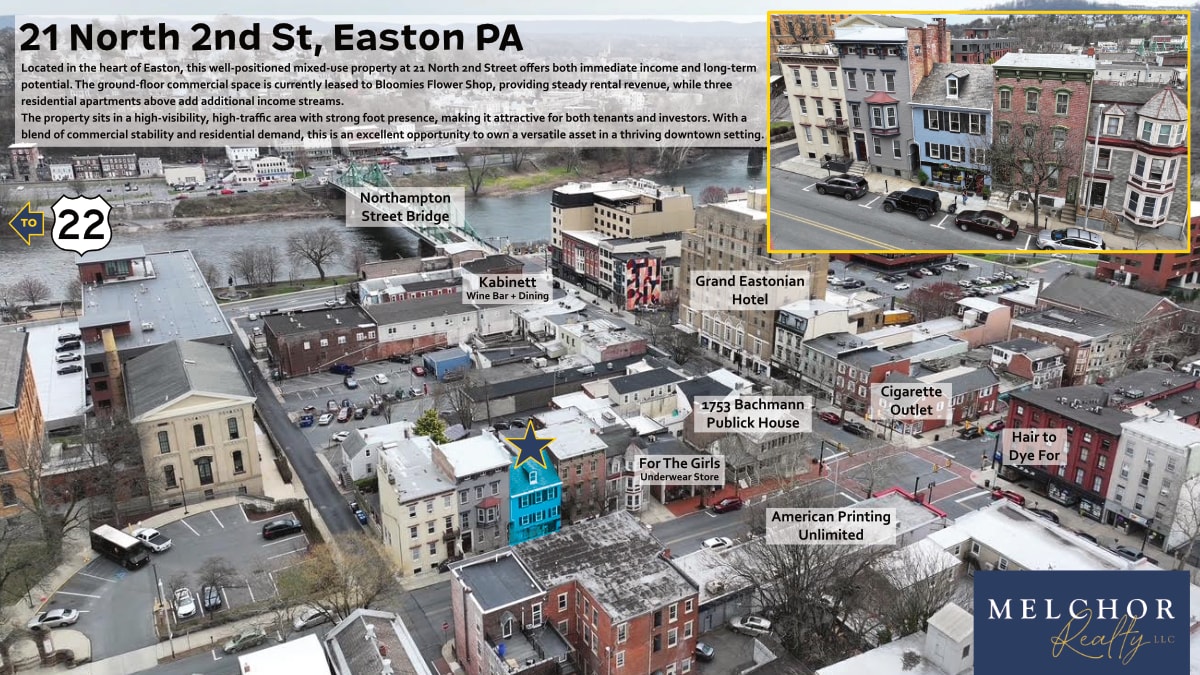 21 N 2nd St, Easton, PA for sale Primary Photo- Image 1 of 23