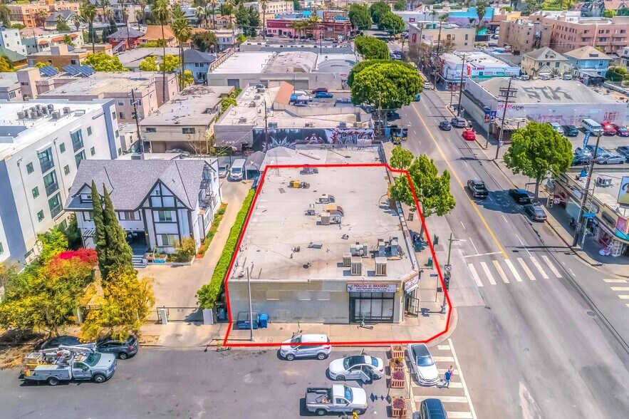2271-2281 W Pico Blvd, Los Angeles, CA à vendre - Aérien - Image 3 de 9