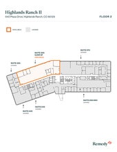 640 Plaza Dr, Highlands Ranch, CO for lease Floor Plan- Image 1 of 2