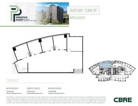 5299 Dtc Blvd, Greenwood Village, CO à louer Plan d’étage- Image 1 de 1