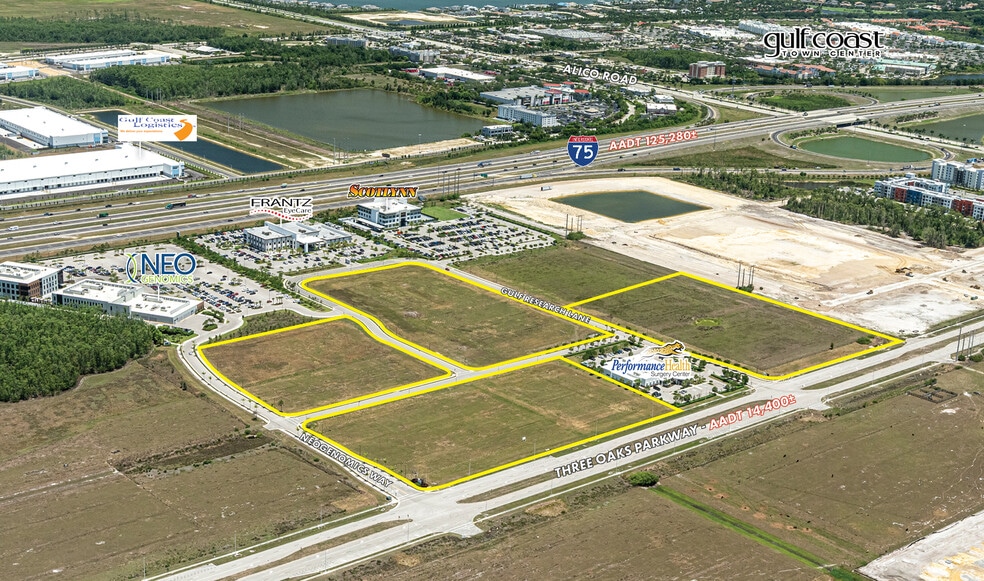 Florida Gulf Coast Business Center portfolio of 4 properties for sale on LoopNet.ca - Aerial - Image 1 of 7