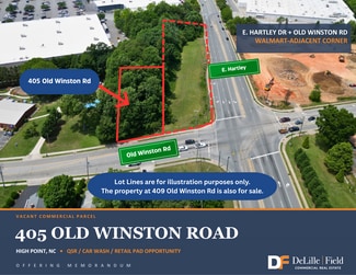 More details for 405 Old Winston Rd, High Point, NC - Land for Sale