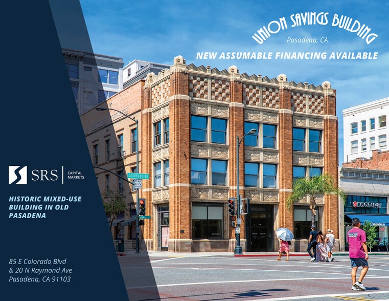83-85 E Colorado Blvd, Pasadena, CA for sale - Building Photo - Image 1 of 13