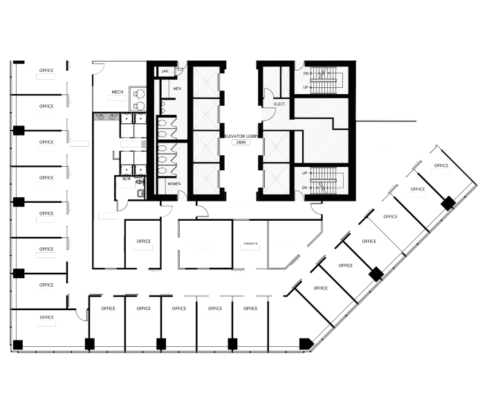 333 7 Av SW, Calgary, AB à louer Plan d  tage- Image 1 de 1