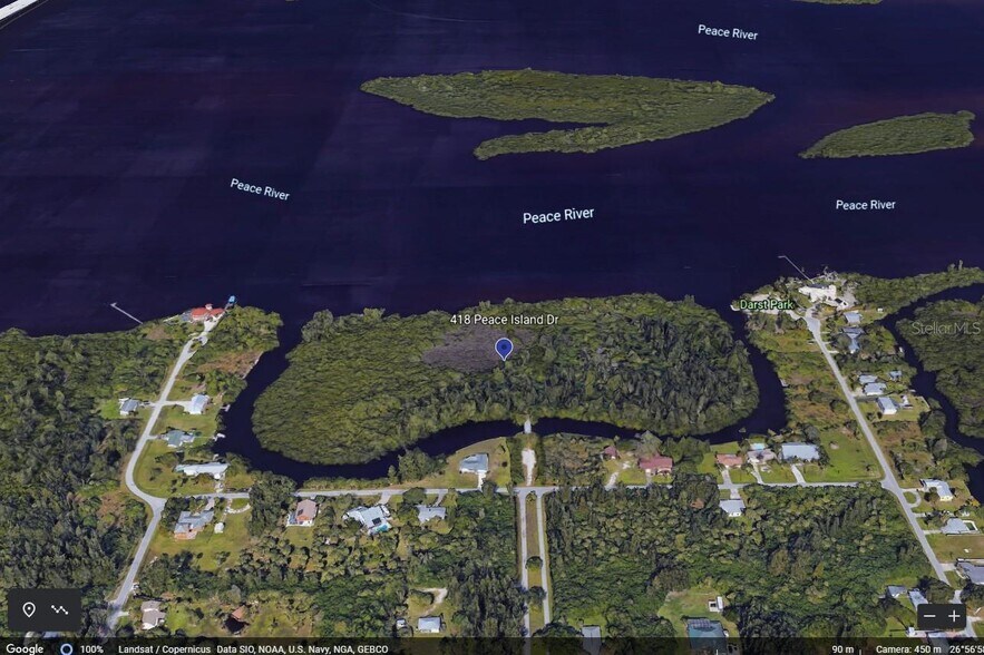 418 Peace Island Dr, Punta Gorda, FL à vendre - Aérien - Image 2 de 5