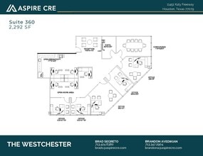 11451 Katy Fwy, Houston, TX for lease Floor Plan- Image 1 of 1