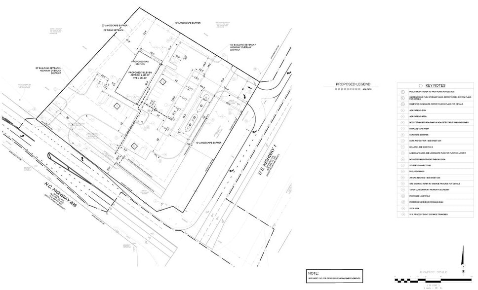 US 1, Youngsville, NC à vendre - Plan de site - Image 3 de 3