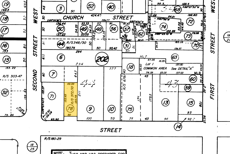 190 W Napa St, Sonoma, CA for lease Plat Map- Image 1 of 1